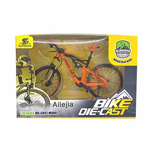 Best deal 👍 Alloy Mountain Finger Bike Bicycle Ornament Toy Mini Bicycle Racing Vehicles Toy Models Decoration Crafts For Home (S-Orange) ❤️ 5 Best deal 👍 Alloy Mountain Finger Bike Bicycle Ornament Toy Mini Bicycle Racing Vehicles Toy Models Decoration Crafts For Home (S-Orange) ❤️ - Image 3