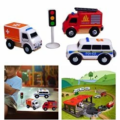 Brand new 🎉 4 Cars Set Ambulance, , Truck 👍 -Vehicles Online Shop 51Aru8jhMbL