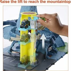 Hot Sale 🔔 Matchbox Action Drivers Volcano Escape Playset, Includes 1 Matchbox Vehicle, Car-Activated Features, Lights & Sounds, Toy For Kids 😀 -Vehicles Online Shop 51BiPW2xWyL