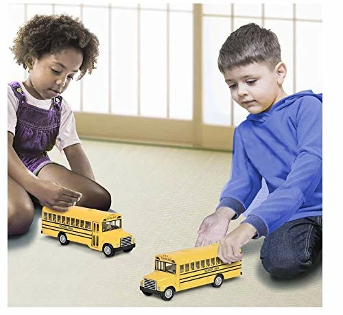 Brand new โ 5" Inch Diecast Friction School Bus With Pullback Vehicles Mechanisms Action, For Kids, Party Favors, Great Gift Idea For Boys And ๐ง Girls Includes 5 Inch Die Cast Classic School Bus (2 Pack) ๐ฏ 7 Brand new โ 5" Inch Diecast Friction School Bus With Pullback Vehicles Mechanisms Action, For Kids, Party Favors, Great Gift Idea For Boys And ๐ง Girls Includes 5 Inch Die Cast Classic School Bus (2 Pack) ๐ฏ - Image 5