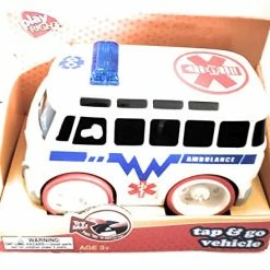 Budget 💯 Play Right Tap & Go Vehicle White Ambulance 👏