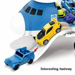Deals 😉 Airplane Toys- Aircraft Carrier Toy Helicopter Toy Set Car Track Cargo Plane For 3 4 5-7 Year Old Boys,9 In 1 Take Apart Cargo Plane Toys Including 8 Cars And 1 Helicopter, Gifts For Kids Boys ⭐ -Vehicles Online Shop 51DMhJWTq4L