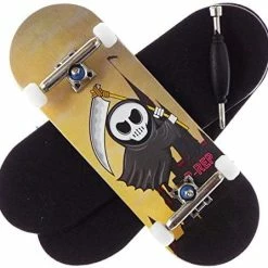 Top 10 ✔️ Little Reaper - Solid Performance Complete Wooden Fingerboard (Chromite, 34mm X 97mm) 🔥 -Vehicles Online Shop 51DiGGeWwIL. AC