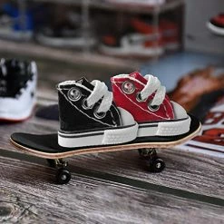 Brand new ✨ 6 Pairs Mini 👟 Shoes Mini Finger 👟 Shoes Fingerboard 👟 Shoes Doll 👟 Shoes Mini Skateboard 👟 Shoes Mini 👟 Sneakers Finger 👟 Shoes For Fingerboard Miniature 👟 Shoes Tiny 👟 Shoes For Finger Breakdance (Mixed Color) 😉 -Vehicles Online Shop 51EVflTF3OL
