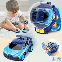 Flash Sale 🔥 Watch Remote Control Car Toy For Kids With Dustproof Cover, Power Battle ⌚ Watch Car Toys Racing Car Toy With USB Charging,2022 Mini ⌚ Watch Remote Control Car Toy Gift For Boys And 👧 Girls(Blue) 😉 -Vehicles Online Shop 51EaVBpiN3L. AC