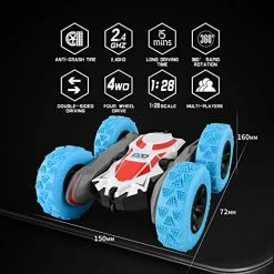 Deals 😀 TD281 Remote Control Car, 4WD Double Sided Rotating 360 Flips Electric Toy Stunt Cars RC Vehicle Truck Crawler With Rechargeable Batteries ⭐ -Vehicles Online Shop 51Ek3ZhcYXL