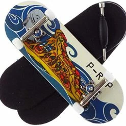 Best deal 🛒 Eater Pizza - Solid Performance Complete Wooden Fingerboard (Chromite, 34mm X 97mm) 💯 -Vehicles Online Shop 51EykpBWqwL. AC