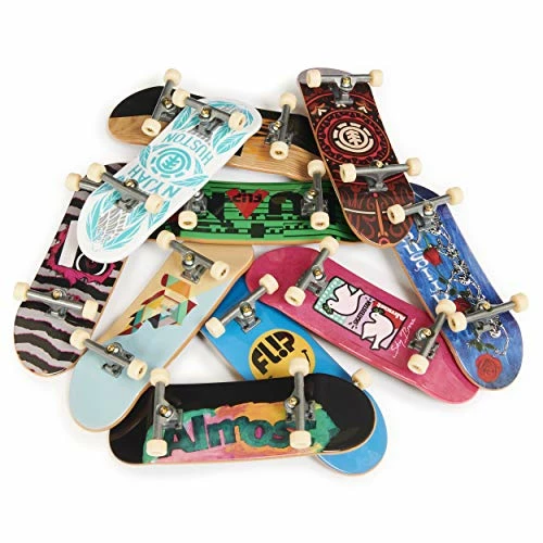 Outlet 🛒 DLX Pro 10-Pack Of Collectible Fingerboards, For Skate Lovers, Kids Toy For Ages 6 And Up 😉 4 Outlet 🛒 DLX Pro 10-Pack Of Collectible Fingerboards, For Skate Lovers, Kids Toy For Ages 6 And Up 😉 - Image 2