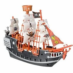 Coupon 🔥 10 Inch Pirate Boat, One Per Order ✔️
