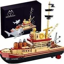 Wholesale ✔️ Beautiful Fishing Boat Set, Fishing Boat House Building Block Toy Kit, Boys And 👧 Girls Aged 10 And Above (Fishing Boat Cabin)(559Pieces) 🤩 -Vehicles Online Shop 51GbAW43bL. AC