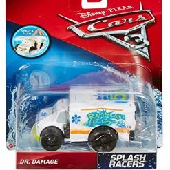 Outlet 🧨 Pixar Cars 3 Splash Racers Dr. Damage Vehicl ⌛ -Vehicles Online Shop 51HyrVgn8WL