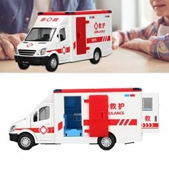 Deals 🔔 Ambulance Vehicle Toy, Friction Powered Wheels Emergency Car With Lights And Sound ⭐ -Vehicles Online Shop 51IUlB8KdNL