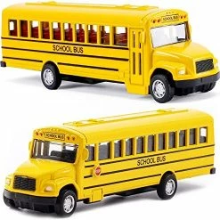 Brand new ❤️ Weilaga 2 Pack 5.5" Pull Back Yellow School Bus Toy Playset,Durable Die-cast Metal Toy Vehicles,Party Favors,Best 🎂 Birthday Gift For Boys 👧 Girls Kids Toddlers 🤩 -Vehicles Online Shop 51J2d1gSliL. AC