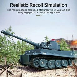 Outlet 🧨 RC Tank Military Truck Vehicles RC Car 2.4Ghz Radio Controlled Military Battle Tank Toy 270°Rotational Realistic Sounds Great Gift For Kids Boys (Blue) ⌛ -Vehicles Online Shop 51K4kTrwDUL