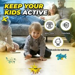 Flash Sale 🤩 Kids Airplane Toy For Boys & 👧 Girls. Set Of 3 Friction Powered Toddler Airplane W Lights, Music & Airplanes Sound, Age 2-12 Push And Go Toy Planes, Toy Airplane For Toddlers 1-3 🤩