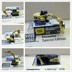 Best Pirce 💯 1:160 N Scale Mini Excavator Toys, Diecast Mini Digger Construction Vehicles Trucks For Boys And House Decor 🔥