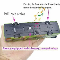 Best deal ⌛ City Double Decker Bus Die Cast Pull Back Vehicles Mini Car Diecast Models Car Toys Lights And Music (Green) 😀 -Vehicles Online Shop 51KWI0MwTNL