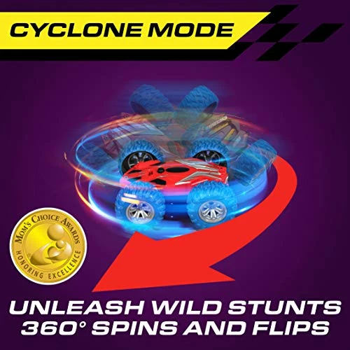 Best deal 😍 Cyclone Mini RC Car For Kids - Double Sided Fast Remote Control Mini Stunt Car With LEDs, All Terrain Rubber Tires For 360 Flips, And Easy 2.4 GHZ Remote Control 🛒 4 Best deal 😍 Cyclone Mini RC Car For Kids - Double Sided Fast Remote Control Mini Stunt Car With LEDs, All Terrain Rubber Tires For 360 Flips, And Easy 2.4 GHZ Remote Control 🛒 - Image 2
