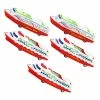 Cheap 🎉 5Pcs Plastic Cruise Ship Model Toys, Cruise Ship Boat Plastic Ship Models Toys Collection Ornaments Toys Kids Educational Toy (Random Style) 😀 -Vehicles Online Shop 51LOne3Ca5L