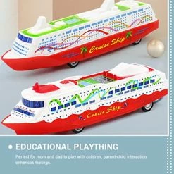 Cheap 🎉 5Pcs Plastic Cruise Ship Model Toys, Cruise Ship Boat Plastic Ship Models Toys Collection Ornaments Toys Kids Educational Toy (Random Style) 😀 -Vehicles Online Shop 51M0CUp9CbL