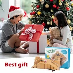 Deals 💯 Fingerboard Skatepark, Finger Skate Park Kit For Kids Gift, Mini Finger Skateboard Ramp Set Including 8 Pcs Fingerboard Skatepark & 3 Pcs Fingerboards, Kids Toy & Gift For Boys And 👧 Girls Ages 6 And Up ⌛ -Vehicles Online Shop 51MbqmlLRoL