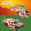 Best Pirce 😀 Military Army Toys, Action Soldier Figures And Vehicles Set - Army Helicopter Toy, Truck, Quadbike - Lights And Sounds - Friction Powered Army Truck ❤️ -Vehicles Online Shop 51MlhhyUizL