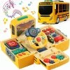Outlet ๐ School Bus Toy With Sound And Light, Simulation Steering Wheel Gear Toy, Toddlers School Bus Toys With Music Education Knowledge Simulation Driving Bus Toys, For 1-3-5 Boys & ๐ง Girls ๐ 2 Outlet ๐ School Bus Toy With Sound And Light, Simulation Steering Wheel Gear Toy, Toddlers School Bus Toys With Music Education Knowledge Simulation Driving Bus Toys, For 1-3-5 Boys & ๐ง Girls ๐ -Vehicles Online Shop 51NerGaPInL