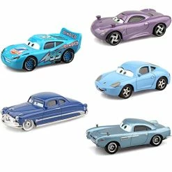 Discount 🛒 Cars 2 Blue Lightning McQueen And His Friends 1/55 Metal Die Casting Car Toy For 3 4 5 6 Year Old,in Bulk ❤️