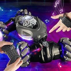 Flash Sale 🎉 2023 New Gesture Sensing Twist Car, Gesture Sensing RC Stunt Car With Light & Music, 4WD 2.4GHZ Hand ⌚ Watch Remote Control Car, 360° Flips Drift Off Road Stunt Car For Boys 👧 Girls Gift (Blue) 👏 -Vehicles Online Shop 51OVkpYR3oL. AC