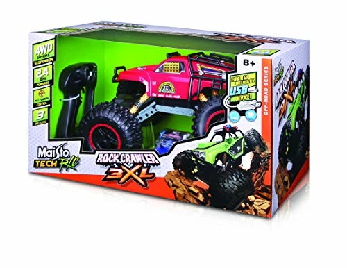 Flash Sale 👍 R/C 2.4 Ghz (8-Player) Rock Crawler 3XL Radio Control Vehicle With 6.4V Lithium-Ion Battery And Charger Included (Colors May Vary) ✔️ 6 Flash Sale 👍 R/C 2.4 Ghz (8-Player) Rock Crawler 3XL Radio Control Vehicle With 6.4V Lithium-Ion Battery And Charger Included (Colors May Vary) ✔️ - Image 4