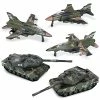New ✨ Diecast Fighter Jets Toy, Pull Back Army Toys Vehicles Includes Tank Toys, Bomber And Toy Jets, Camouflage Air Force Military Vehicle Airplanes Playset For Kids Boys 👧 Girls 😍 -Vehicles Online Shop 51Pyls5sY4L