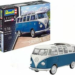 Discount 🔔 07009 Volkswagen T1 Samba Bus Model Kit, 1:16 Scale 27.2 Cm, Multi-Color, 223 ✨