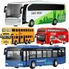 Budget 👍 EYIIE Bus Toys Cars Set, Kids Die-Cast Metal Cars For Boy 3-8 Years Old , Pull Back Car City Bus 1:80 Scale Double Decker London Vehicles, Friction Powered Cars Play Toys Gift, 4 Pack ✨ -Vehicles Online Shop 51RnEDKBIZL