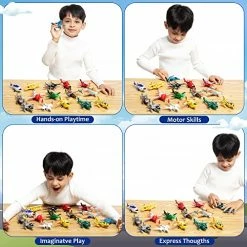 Budget ⌛ JOYIN 16 Pcs Pull Back Airplane Toys, Boys Plane Playset, Aircraft Including Helicopter Toys, Jet Toys, Fighter Jet Toys, Bomber Toys, Biplane Toy, Gifts For Toddler Kids 2-8 Years Old 👍 -Vehicles Online Shop 51TC33DdVVL