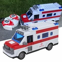 Best Pirce ⌛ Ambulance Toy, 1:30 Scale Emergency Vehicle Anti Collision Toddler Toy Ambulance With Lights Remote Control Kids Transport Emergency Vehicle For Toddler Toys Ages 3 ⭐ 11 Best Pirce ⌛ Ambulance Toy, 1:30 Scale Emergency Vehicle Anti Collision Toddler Toy Ambulance With Lights Remote Control Kids Transport Emergency Vehicle For Toddler Toys Ages 3 ⭐ -Vehicles Online Shop 51TjYDWvLaL 1