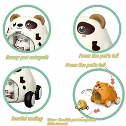Outlet 🥰 Toy Car,Tiger Bear Pull Back Car For 3 4 5 6 7 8 Year Old Boys, Animal Cars, Kids Toys Cars Kids Toys Car For 👧 Girls Boys Toddlers Friction Power Set, Push And Go Play Vehicles Toys 🌟 -Vehicles Online Shop 51ToTM46i4L