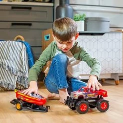 Best Sale ✔️ Back Friction Monster Truck Speed Boat Hauler Re 👏 -Vehicles Online Shop 51Tzeog4R7L