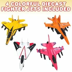 Cheapest π Diecast Fighter Jet Toys, Set Of 4, Military Airplane Toys For Kids With Pullback Action, Colorful Air Force Toys, Great π₯³ Birthday Gift, Army Party Favors, And Room Decorations π