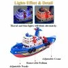 Outlet 👏 Electric Marine Rescue Ship Toy Fire Fighting Vessel Toy Fire Ship Model Toy Fire Boat Water Jet Boat Speed Boat Spray Water Pump Ship Toy With Lights And Sounds Effect ⭐ -Vehicles Online Shop 51W7HaHiKQL