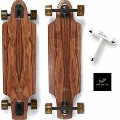 Wholesale 💯 Flagship Series Skateboard Bundled With Swell Skate Tool + Crate White Shark Sticker Axis 40 Flagship L: 40.00" | W: 8.75" | Wb: 30.50" ⭐ -Vehicles Online Shop 51WZ1WdtZL. AC