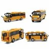 Promo 🥰 9" Yellow Pull Back School Bus Alloy Diecast Toy Vehicles With Lights Sounds And Openable Doors 👍 -Vehicles Online Shop 51WdKH22UtL