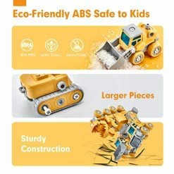 Brand new 🥰 Hahaland Toys For 5+ Year Old Boys - Take Apart Dinosaur Kids Toys Construction Vehicles 5 In 1 Vehicles Transform Into Dinosaur Robot STEM Building Toy For 5 6 7 8 Year Old Boys Educational 🥳 Birthday Gift Ide ⌛ -Vehicles Online Shop 51WdQS3f7KL