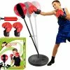Wholesale ⌛ Punching Bag For Kids And Adults Boxing Set With Adjustable Standing Base, Boxing Gloves, Hand Pump Red & Black 😍 -Vehicles Online Shop 51WwbX3rg3L