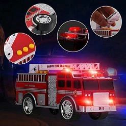 Deals 🤩 3-in-1 True Hero Emergency Rescue Vehicles Kids Toy Cars Playset - Ambulance, Fire Truck And Police Car With 3-Button LED Light And Sound Effec 🧨