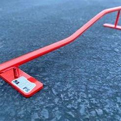 Hot Sale 👍 Professional Step Down Fingerboard Rail Made From 100% Solid Steel To Be Used With Fingerboard Decks Fingerboard Ramps Great Addition For Fingerboard Park 😉