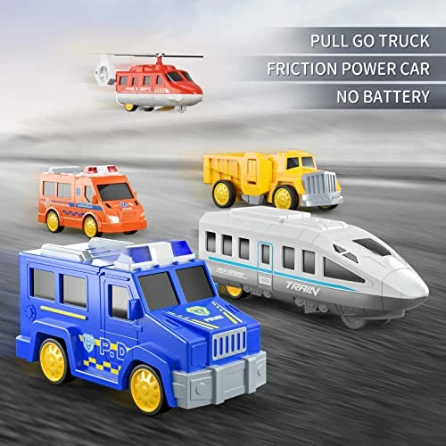 Wholesale 😉 Kids Transform Robots Truck For Toddler, 5 In 1 City Rescue Cars Vehicles Toys For 3 4 5 6 7 Year Old Boys, STEM Bssemble Cars Action Figures Toys For Kids Ages 3-8, Gift For 🎂 Birthday 🎁 Christmas Yellow 👍 7 Wholesale 😉 Kids Transform Robots Truck For Toddler, 5 In 1 City Rescue Cars Vehicles Toys For 3 4 5 6 7 Year Old Boys, STEM Bssemble Cars Action Figures Toys For Kids Ages 3-8, Gift For 🎂 Birthday 🎁 Christmas Yellow 👍 - Image 5
