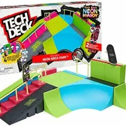 Best Pirce 😍 Shredline 360 Motorized Skate Park, X-Connect Creator, Customizable And Buildable Turntable Ramp Set With Exclusive Fingerboard, Kids Toy For Boys And 👧 Girls Ages 6 And Up 😉 -Vehicles Online Shop 51ZkZiSleBL. AC