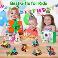 Wholesale 🎁 Baby Toy Cars For 1 Year Old Boy 👧 Girls Gifts, 6Pcs Mini Construction Truck Toys Push And Go Car For Toddler Age 1-3 Baby Toys 12 18 Months Educational Toys For 1 2 3 Year Old Boy 🎂 Birthday Gifts ⌛ -Vehicles Online Shop 51ZmNRrMXdL