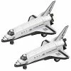 Best Sale 🥰 Diecast Space Shuttle With Pullback Mechanism, Set Of 2, Diecast Metal NASA Space Toys For Boys, Astronaut Cake Decorations, Astronaut Space Theme Party Favors ✔️ -Vehicles Online Shop 51a0ppbvaqL