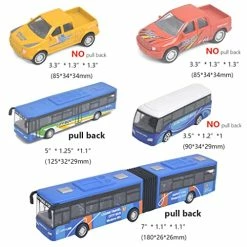 Discount 🎁 Die Cast Metal Toy Cars Set Of 5, New York City Bus And Vehicle For Boys 👧 Girls 🥳 Birthday Gift Aircraft ✨ -Vehicles Online Shop 51ac6U4qUwL